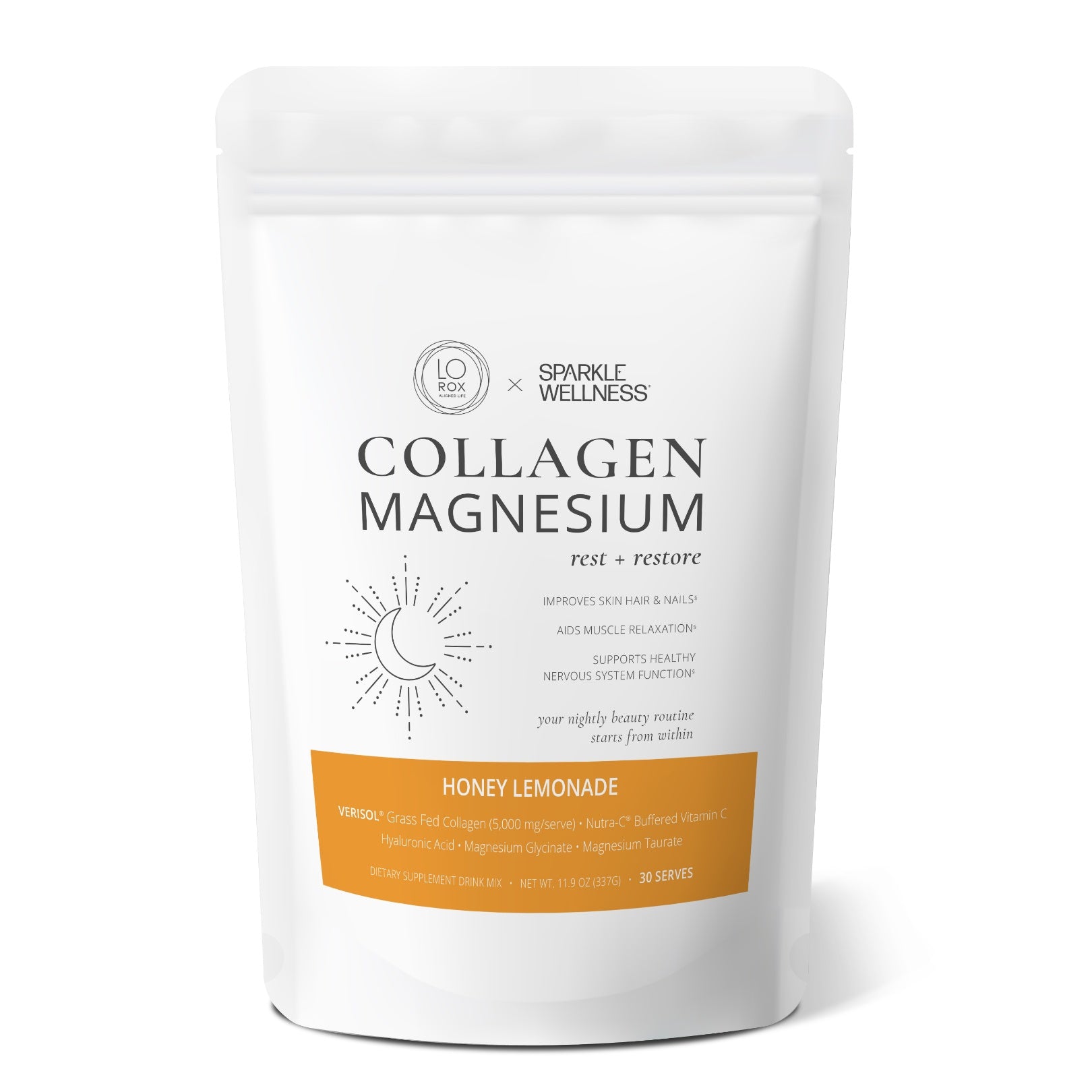 Collagen Magnesium Honey Lemonade, 44336898965722