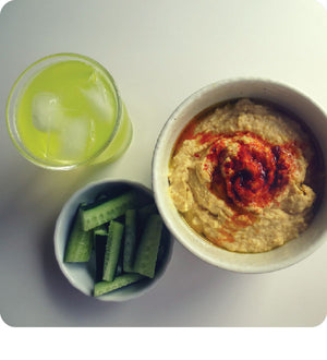 Sparkle With Hummus