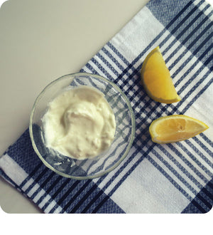 DIY Yogurt & Lemon Juice Mask