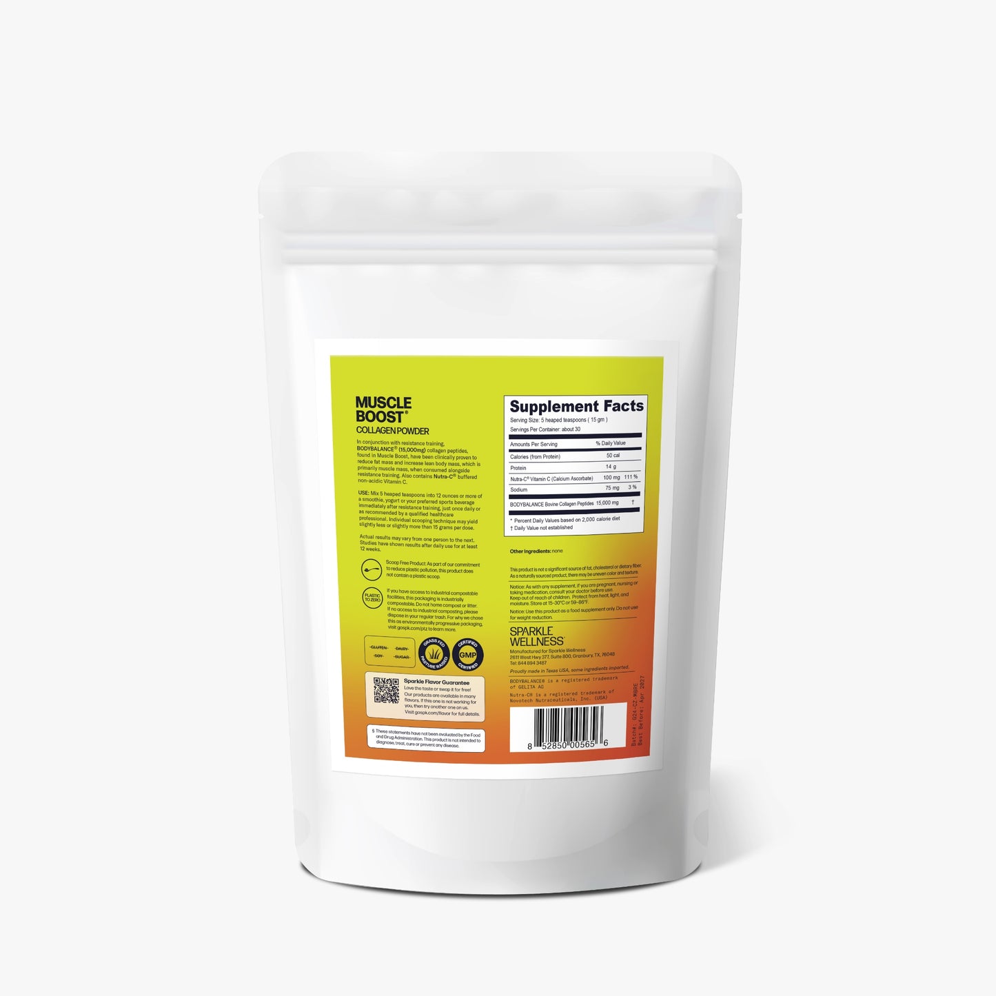 
                  
                    Muscle Boost No  Flavor Back, 39397290901703
                  
                