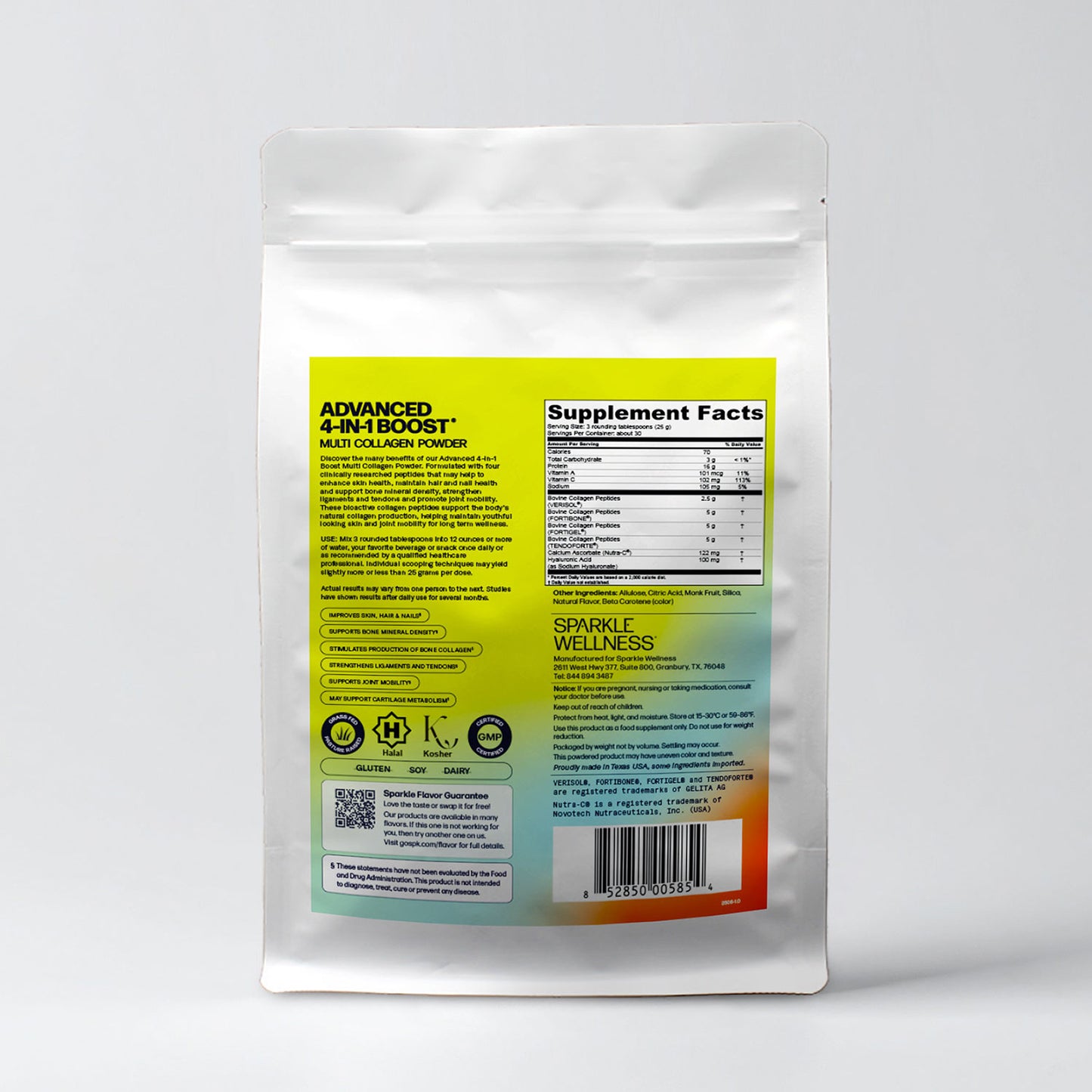 
                  
                    Sparkle Wellness Advanced 4-in-1 Boost (Orange) back, 47122789368026
                  
                